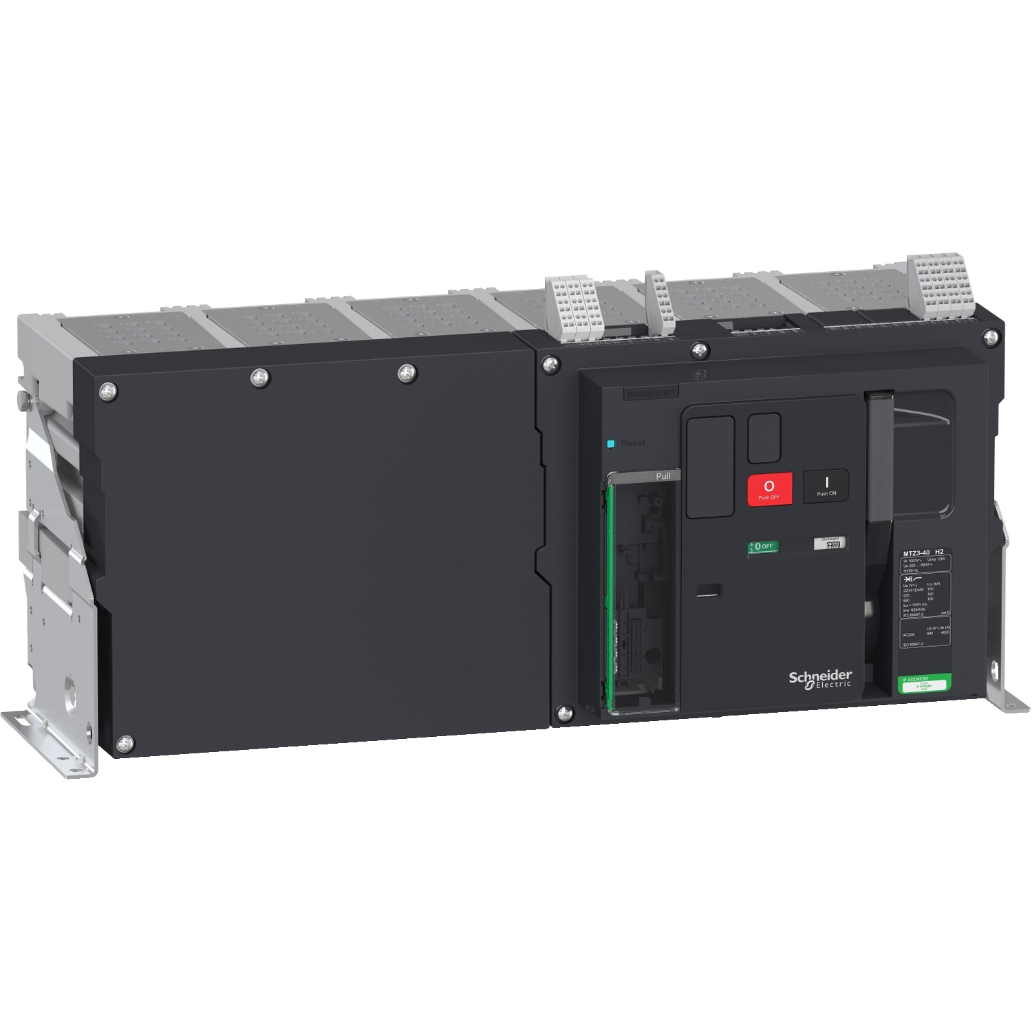 LV848107 Prekidač Masterpact MTZ3 40H2 - 4000 A - 3P fiksni - bez Micrologic.a