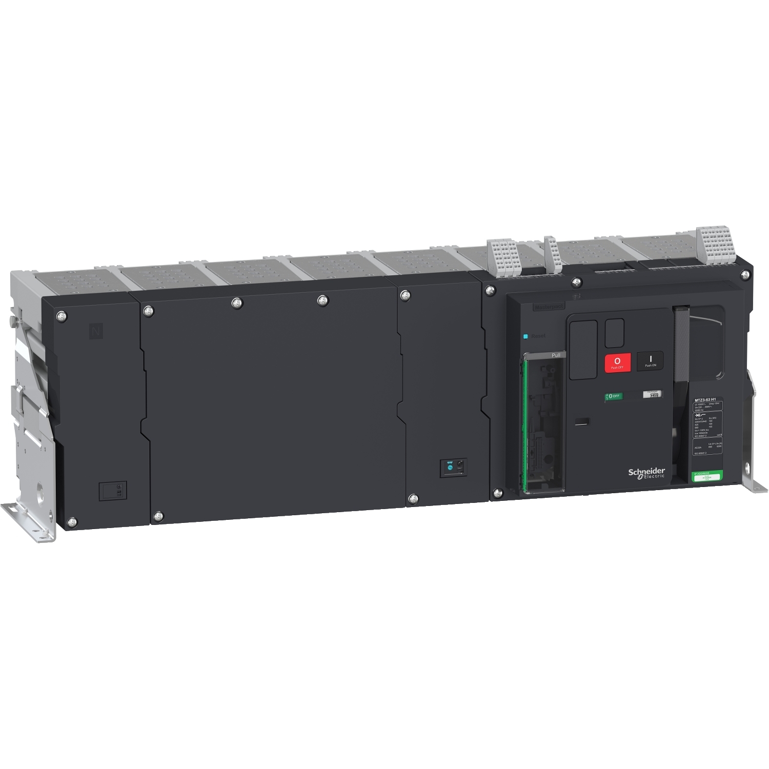 LV848121 Prekidač Masterpact MTZ3 63H1 - 6300 A - 4P fiksni - bez Micrologic.a