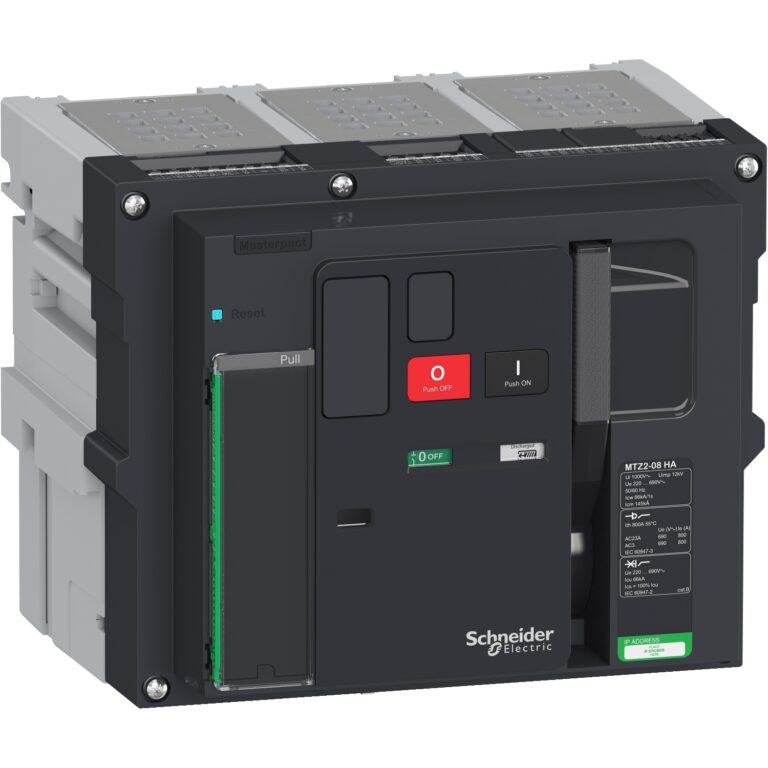 Rastavljač snage Masterpact MTZ2 08 HA - 800 A - 3P izvlačivi