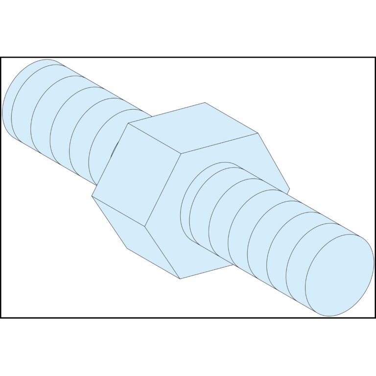 Šestougaoni odstojnik M5 V = 9 mm - Prisma - set od 4