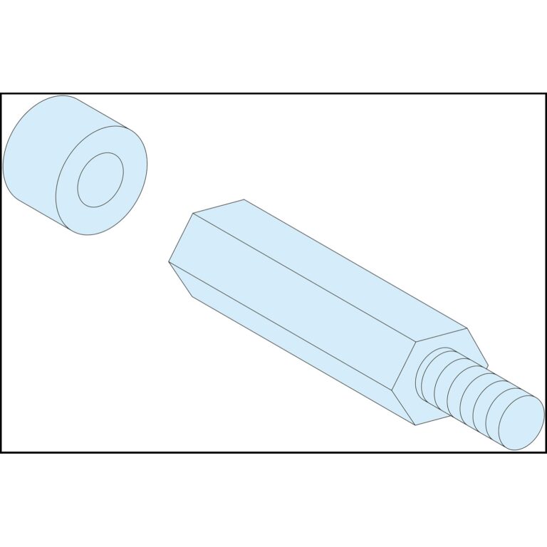 Šestougaoni zavrtnji za odvajanje M8 Š=40 + 10 mm - Prisma