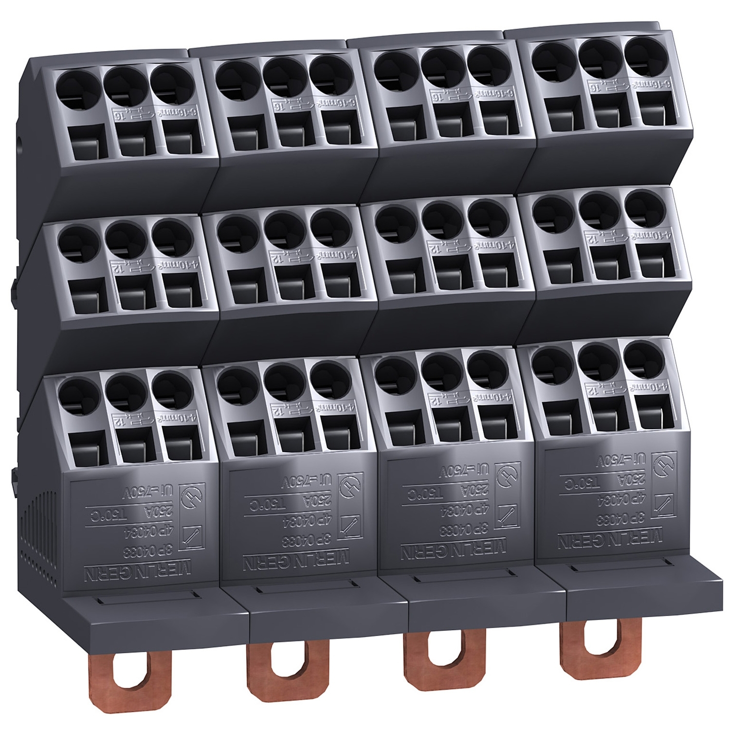 LVS04034 Linergy DP 4P razvodni blok-Compact NSX