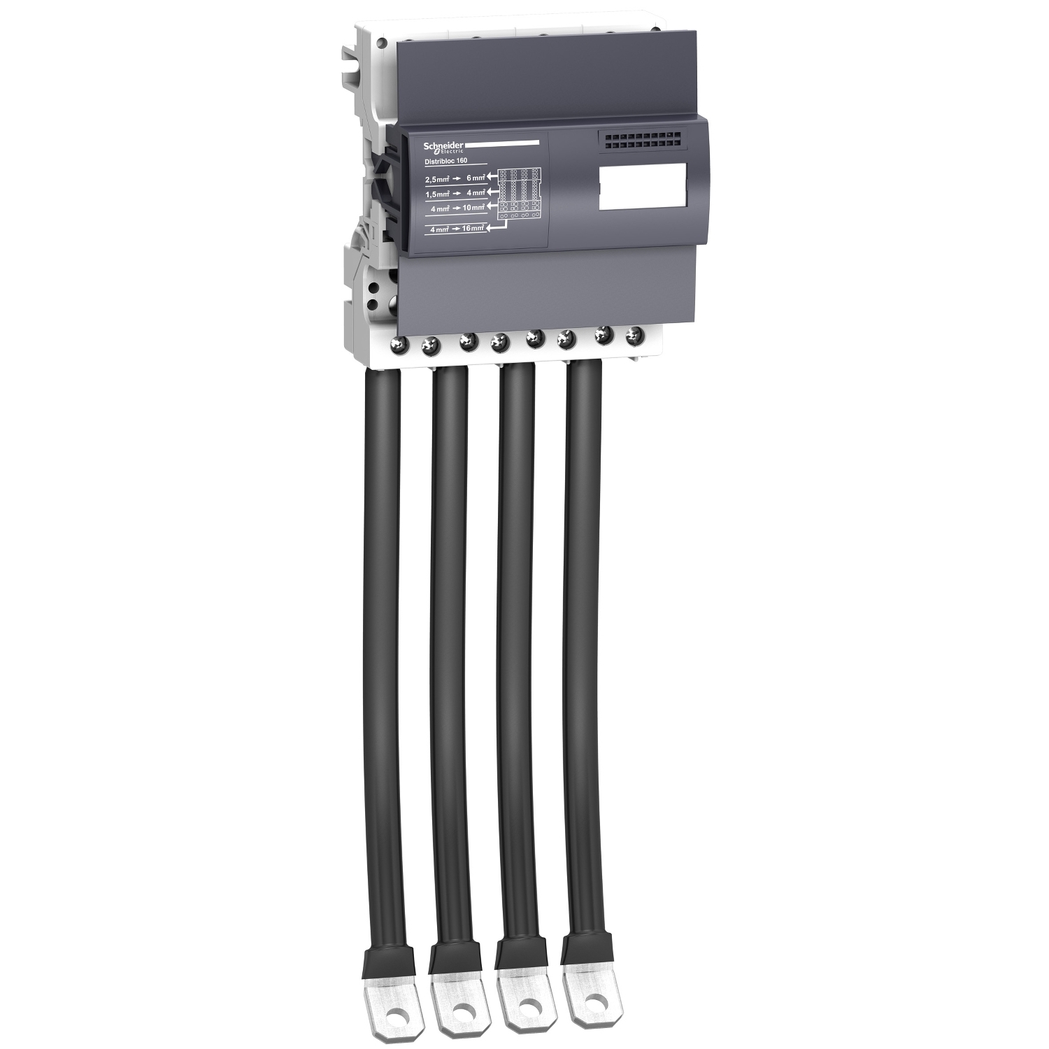 LVS04046 Linergy DX 4P razvodni blok NG160 160A 52 izvoda brzo povezivanje