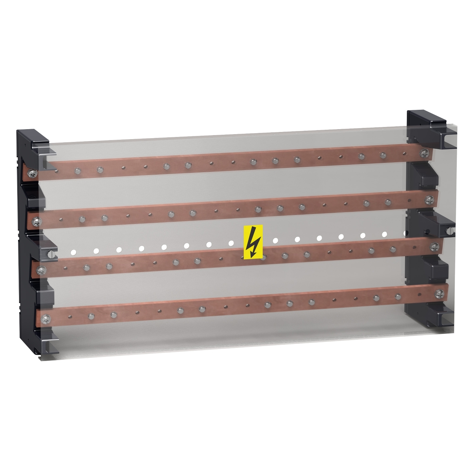 LVS04052 Linergy BS - 4P višeizlazni sabirnički blok 160A - 52 izvoda - 235x470x115