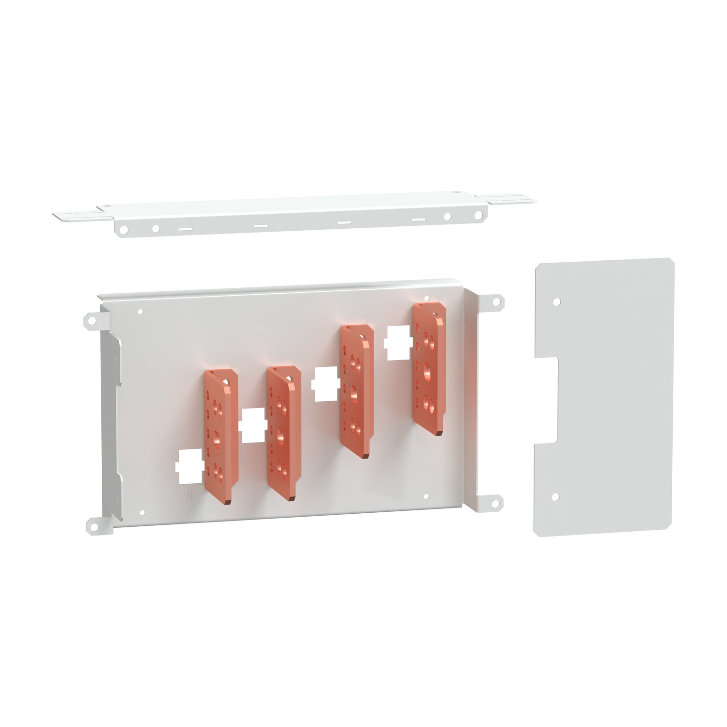 LVS06605 Priključni blok 630A - 4P - visina 4 do 6 modula od 50 mm