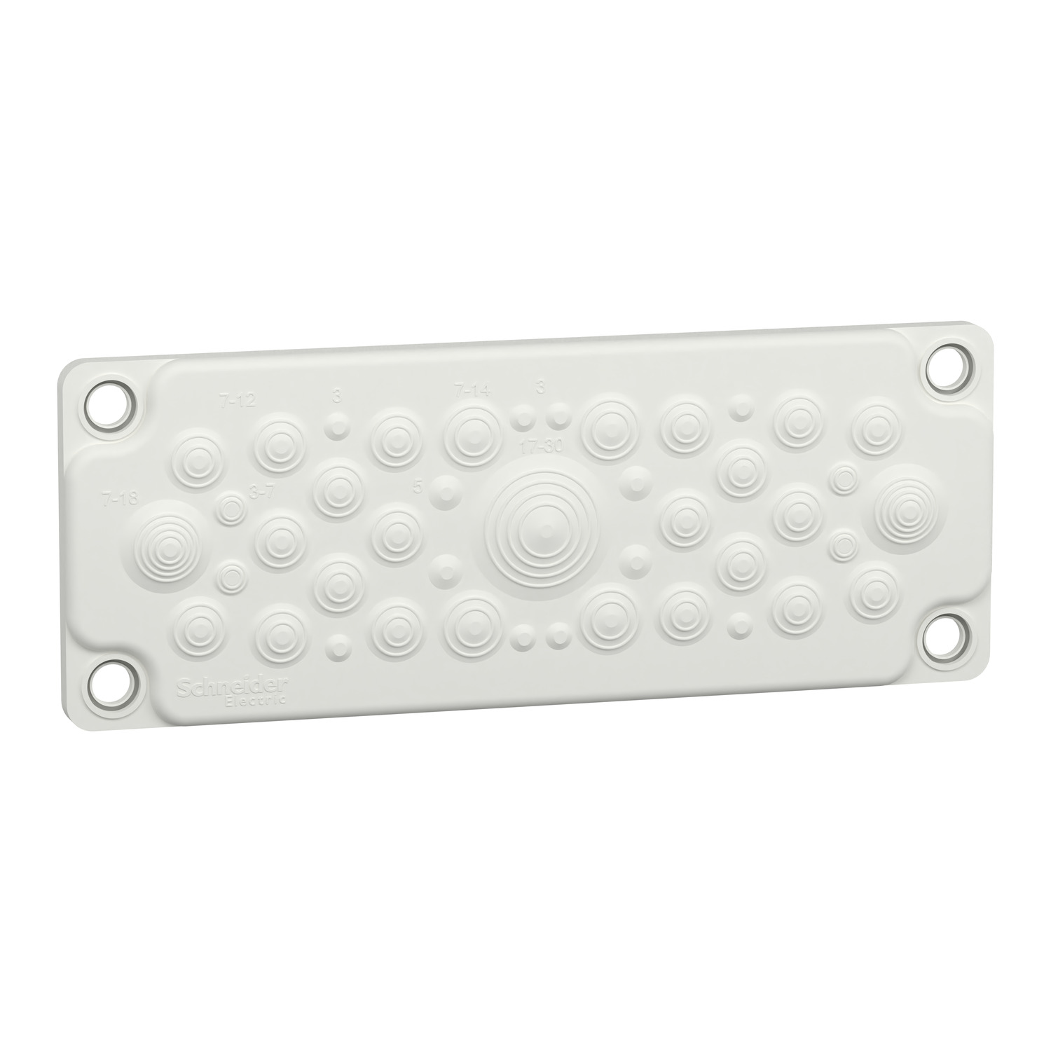LVS08896 Membr. kabl. uvodnica 35 otvora prečnika 5-32mm za 08871/08875/08876 G IP30+IP55