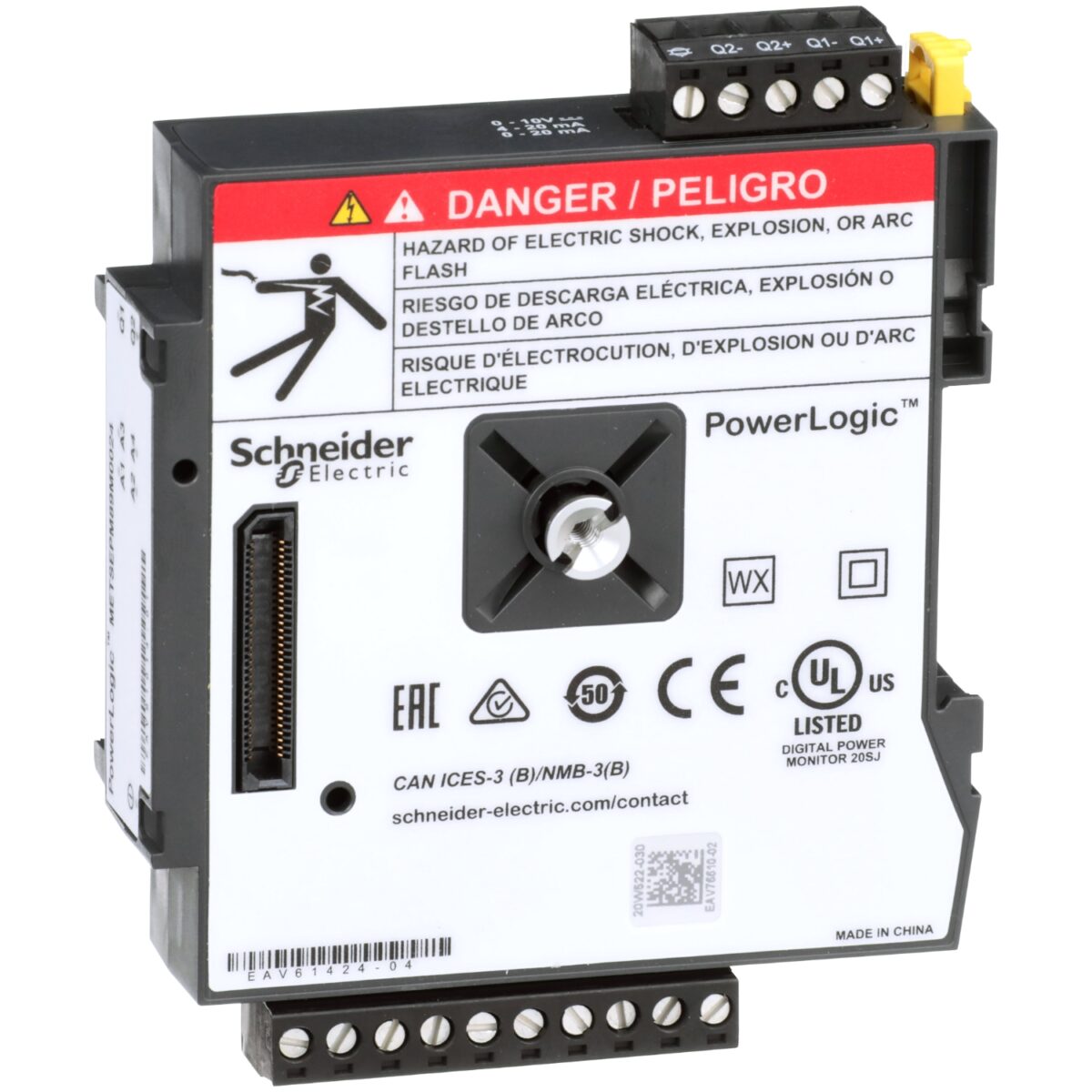 PowerLogic PM8000 - I/O modul - analogni - 4 ulaza + 2 izlaza