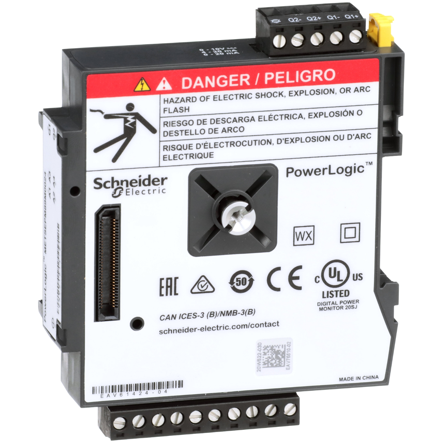 METSEPM89M0024 PowerLogic PM8000 - I/O modul - analogni - 4 ulaza + 2 izlaza