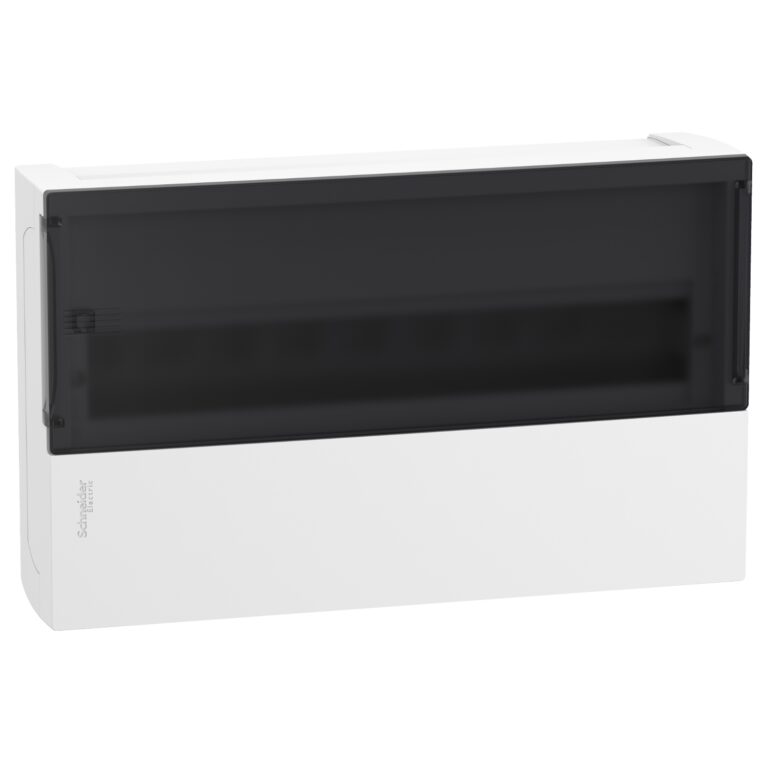 mini Pragma nadgradni orman - 1 x 18 modula - zatamnjena vrata