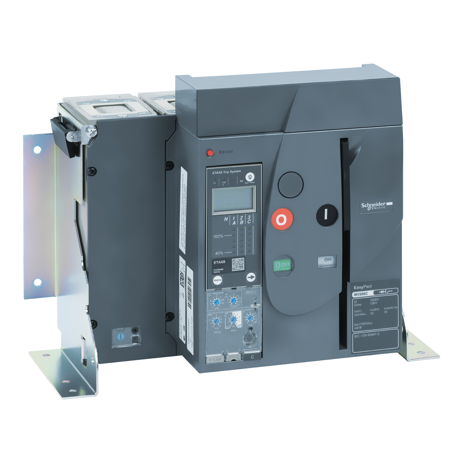 MVS23129 Adapt EasyPact MVS 1600A 50KA 4P fiksni prekidač kućište 1