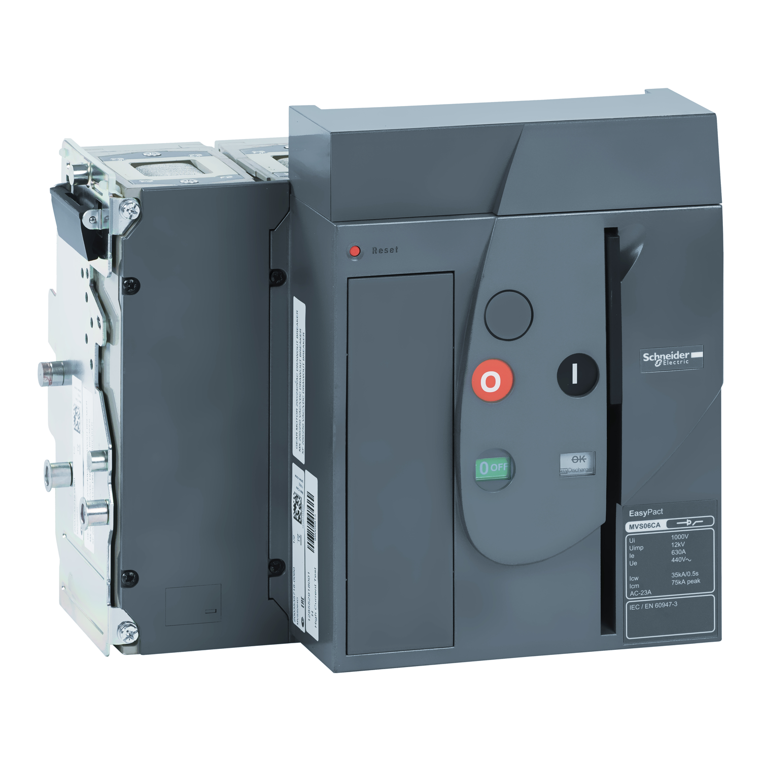 MVS23182 Adapt EasyPact MVS 1600A 4P izvlačivi rastavljač snage kućište 1