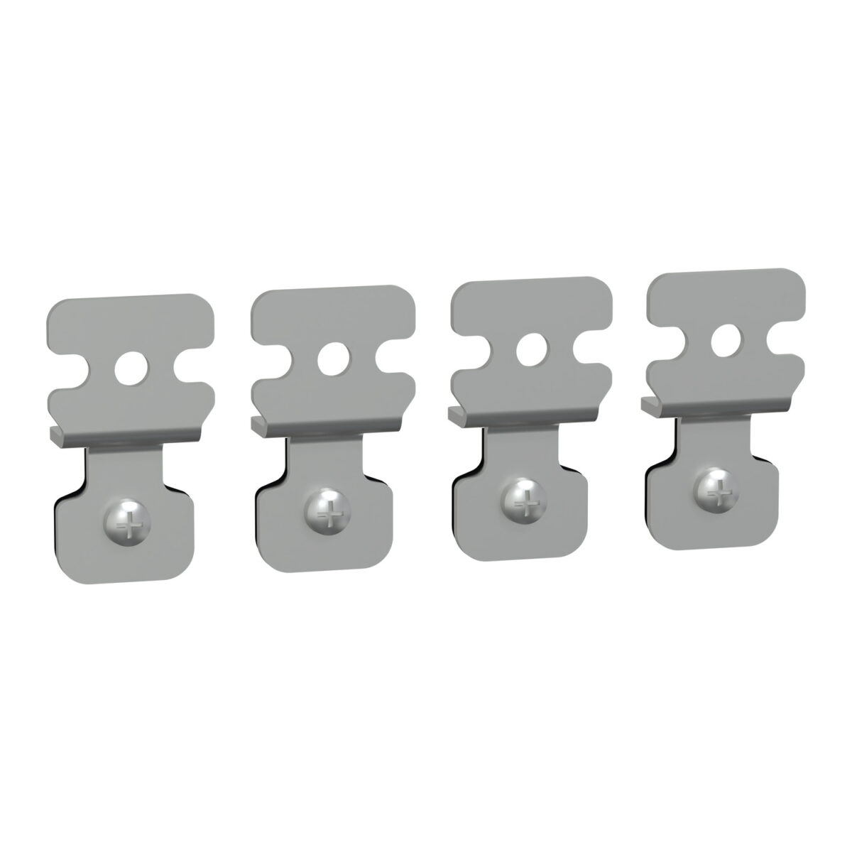 Set of 4 wall fixing lugs
