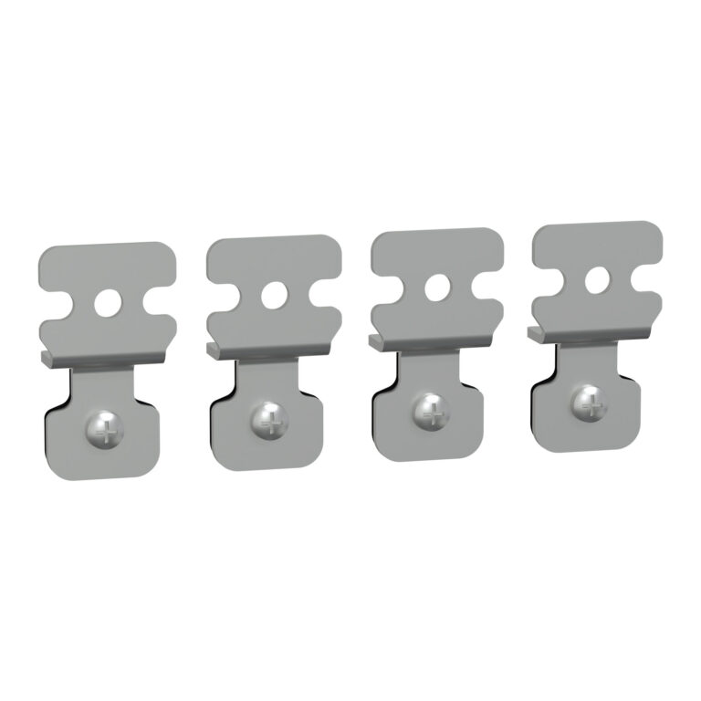 Set of 4 wall fixing lugs