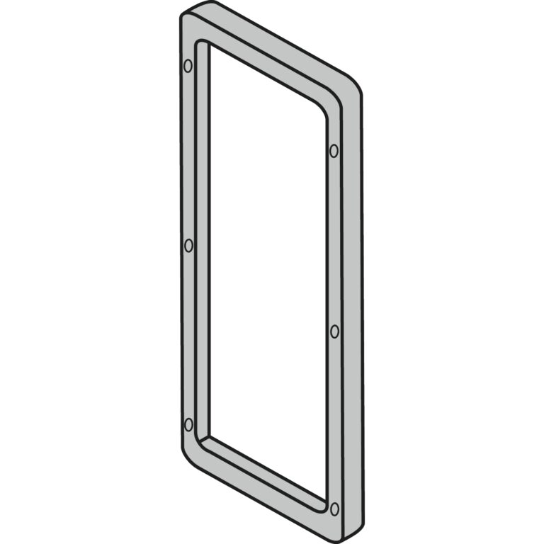 ram : 635x185mm za bočno spajanje WM ormana od V600 i D300mm IP 66