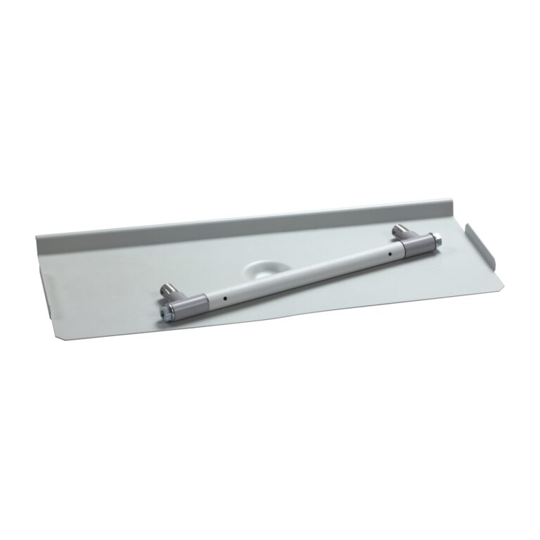 Horizontal keyboard shelf 500x195.7 mm. For PanelSet S3CM HMI encl.RAL7035