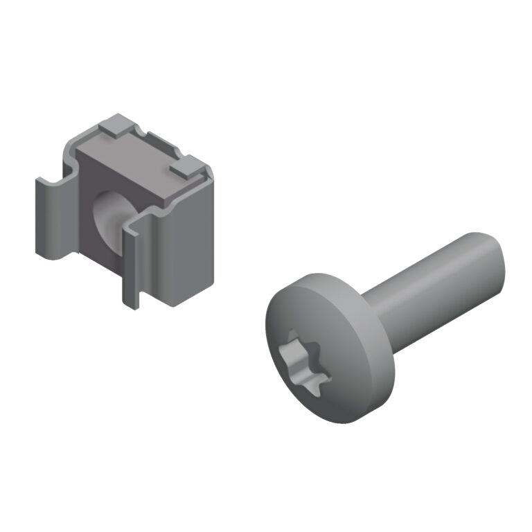 Actassi - set od 100 kaveznih matica M6 za 8.5 mm kvadratni otvori