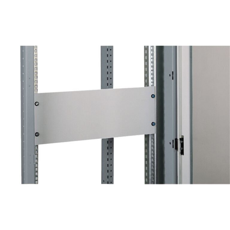 Actassi - 19" plain plate - 12U - steel - RAL7035 - 15/10mm