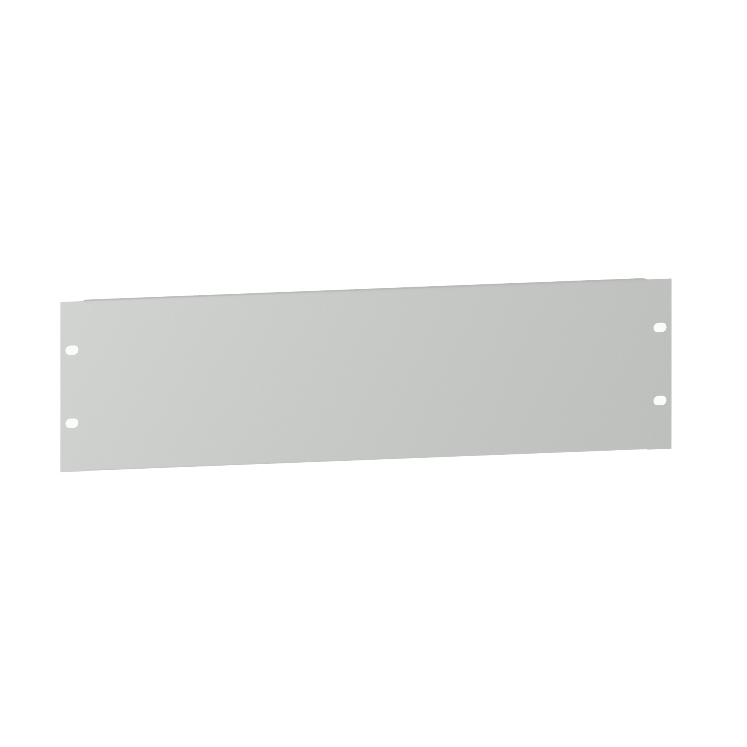 NSYCRTM3U Actassi - 19" ravna ploča - 3U - čelik - RAL7035 - 15/10mm