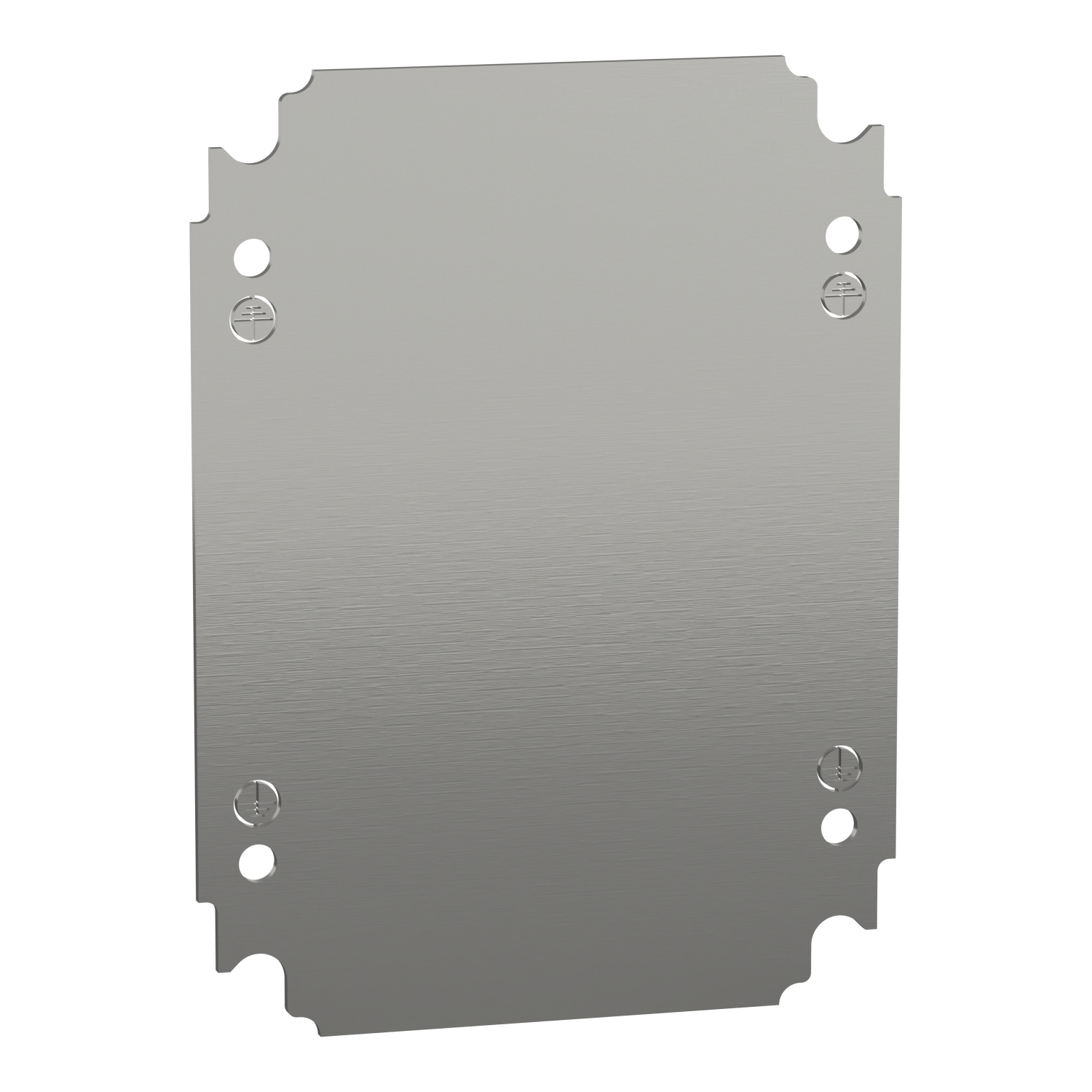 NSYMM2520 montažna ploča V250xŠ200mm - galvanizovane čelične ploče