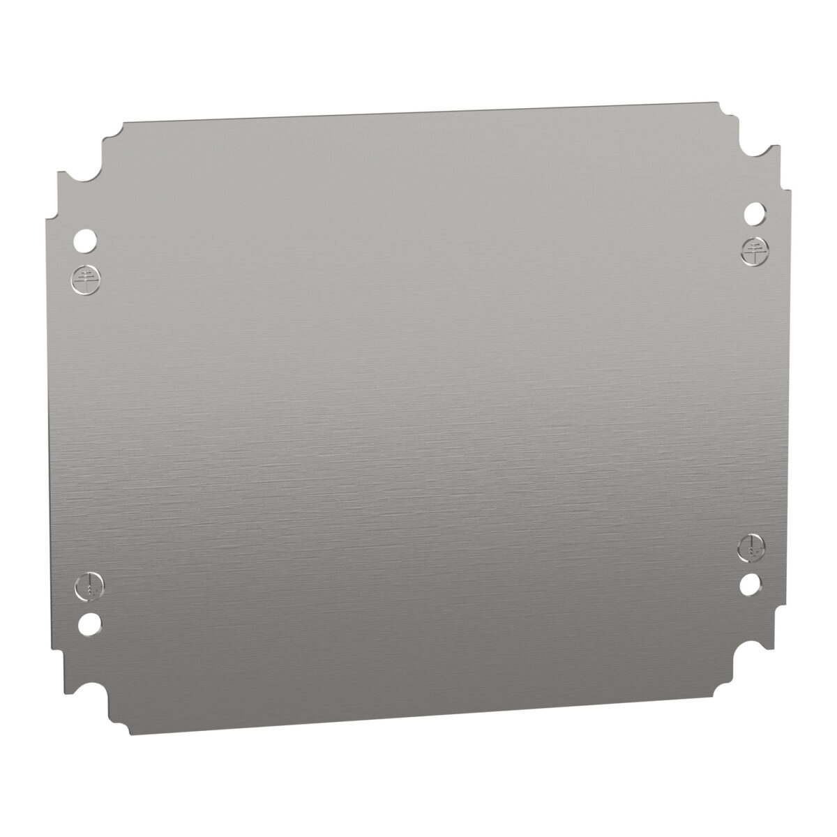 montažna ploča V300xŠ250mm galvanizovana čelična ploča