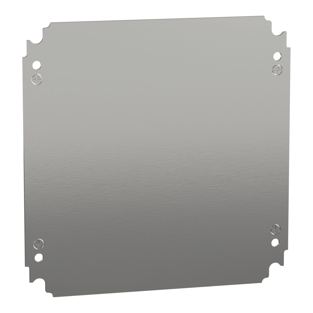 montažna ploča V300xŠ300mm galvanizovana čelična ploča
