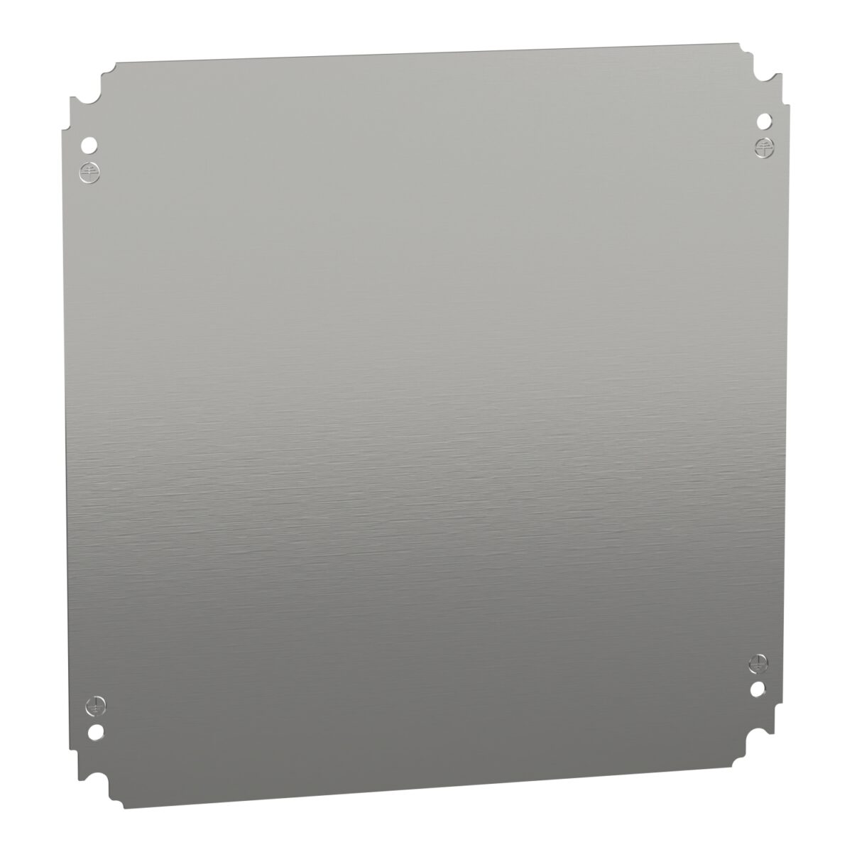 montažna ploča V400xŠ400mm galvanizovana čelična ploča
