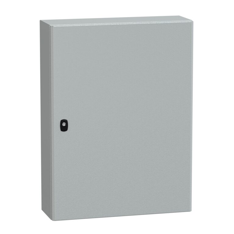 Wall mounted steel enclosure