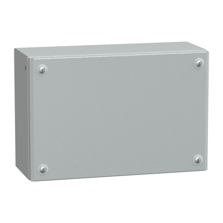 Metalna ind. kutija puna vrata V200xŠ300xD120 IP66 IK10 RAL 7035