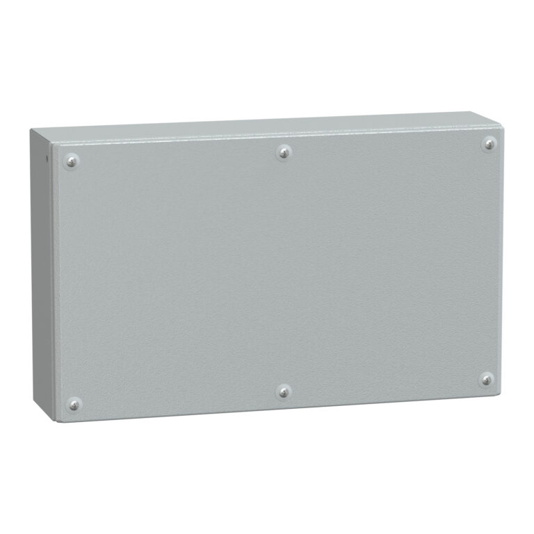 Metalna ind. kutija puna vrata V300xŠ500xD120 IP66 IK10 RAL 7035