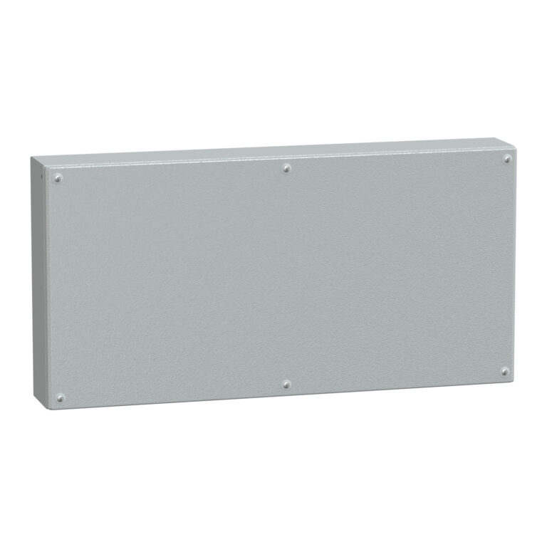 Metalna ind. kutija puna vrata V400xŠ800xD120 IP66 IK10 RAL 7035