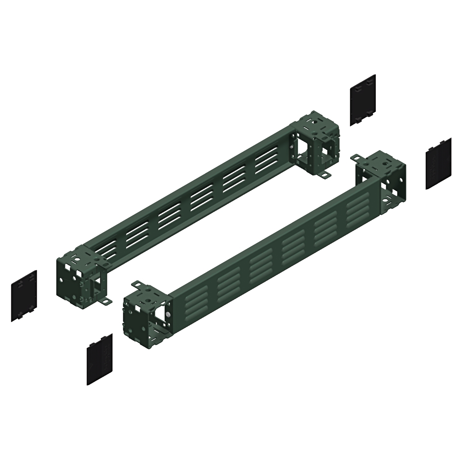 NSYSPFV8100 Spacial SF/SM prednje podnožje sa otvorima za ventilaciju - 100x800x800 mm