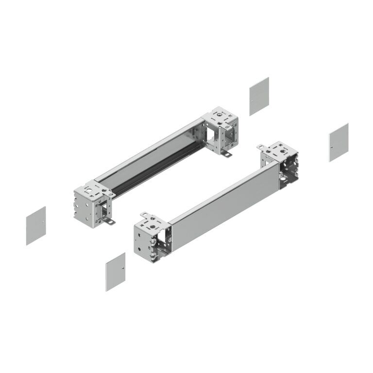Spacial - plain front panel plinth W1000 H100 stainless steel 304L