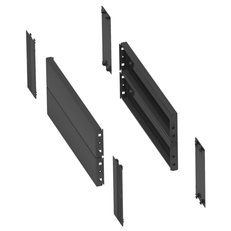 2 bočna panela za podnožje 300x200mm. RAL 7022. IP30. IK10.