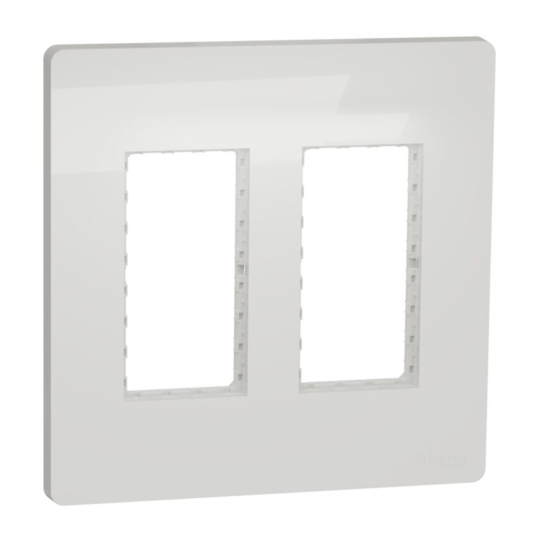 Ram dek+mont za kutiju 2x2 modula beli