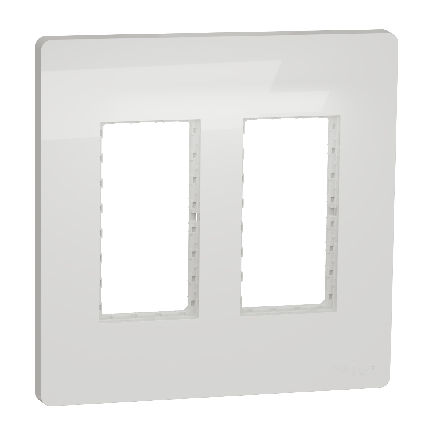 NU022418 Ram dek+mont za kutiju 2x2 modula beli