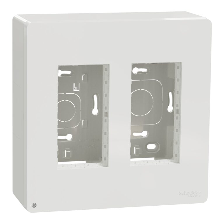 Kutija nazidna/ram 2x4 modula bela AB