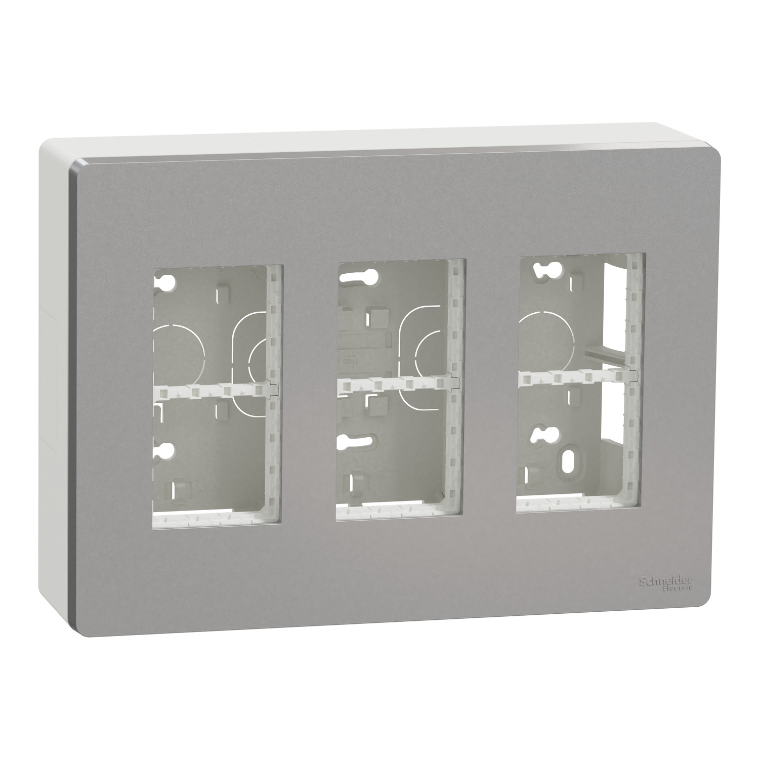 NU123430 Nadgradna kutija 3 kolone aluminijum