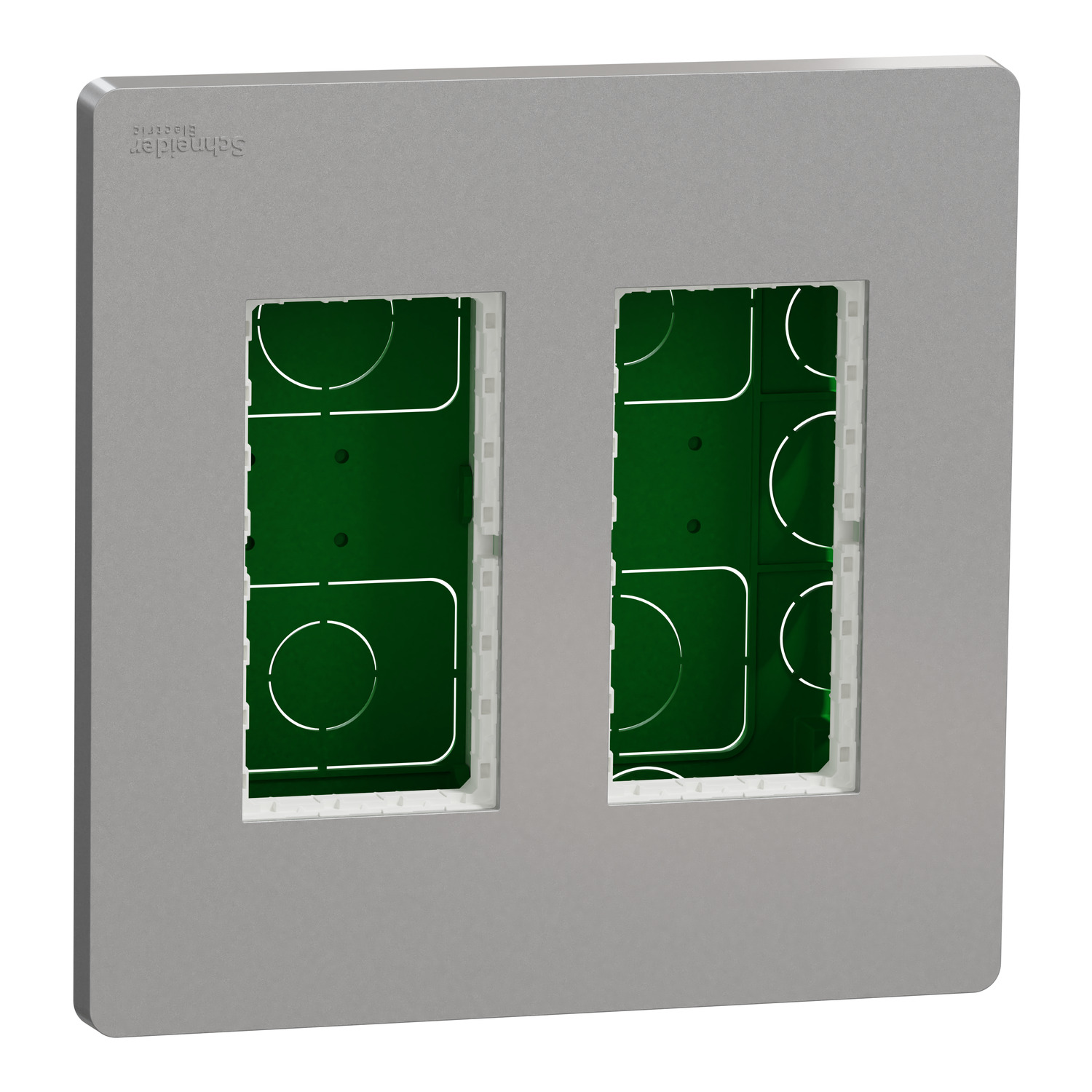 NU172430 Ugradna kutija 2 kolone aluminijum