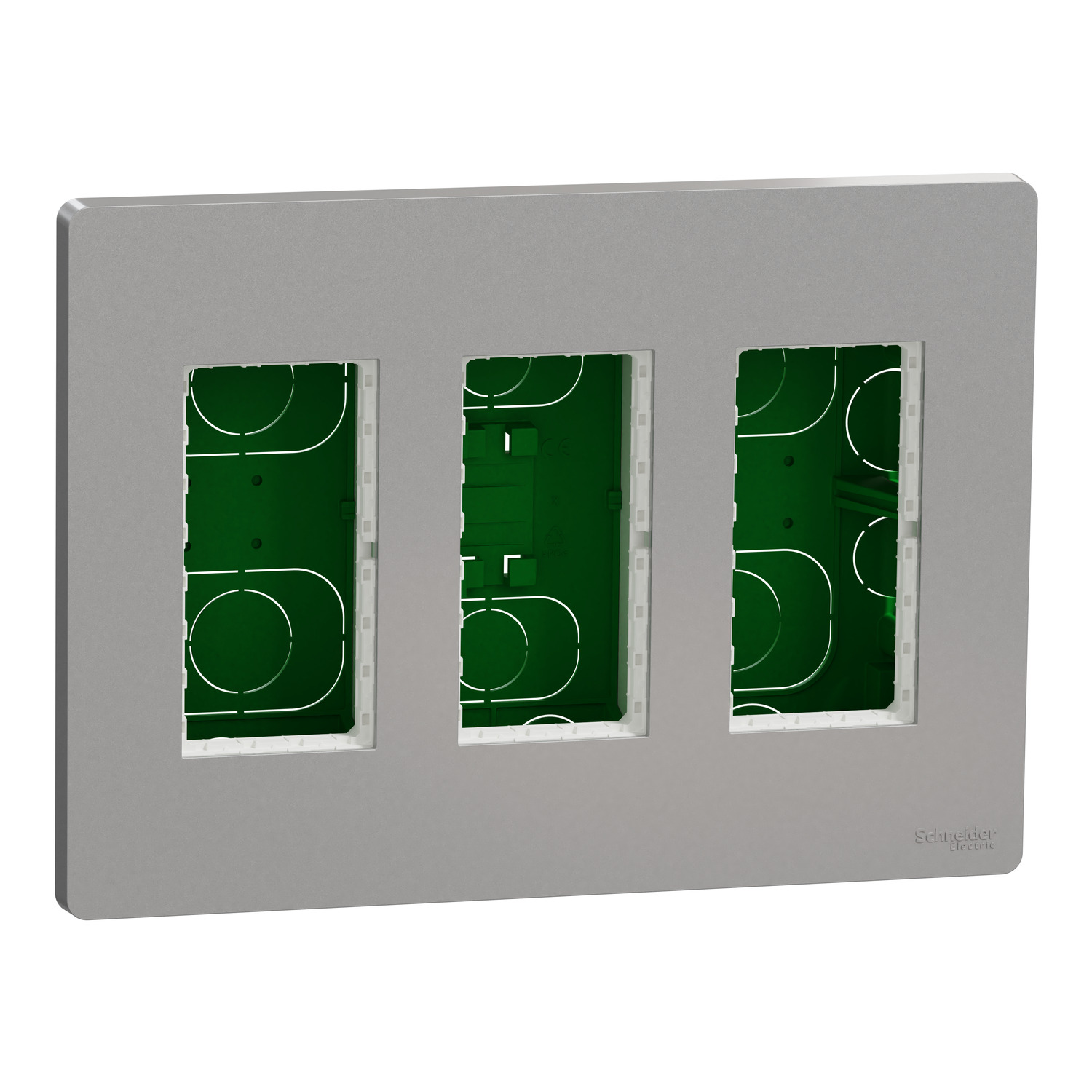 NU173430 Ugradna kutija 3 kolone aluminijum