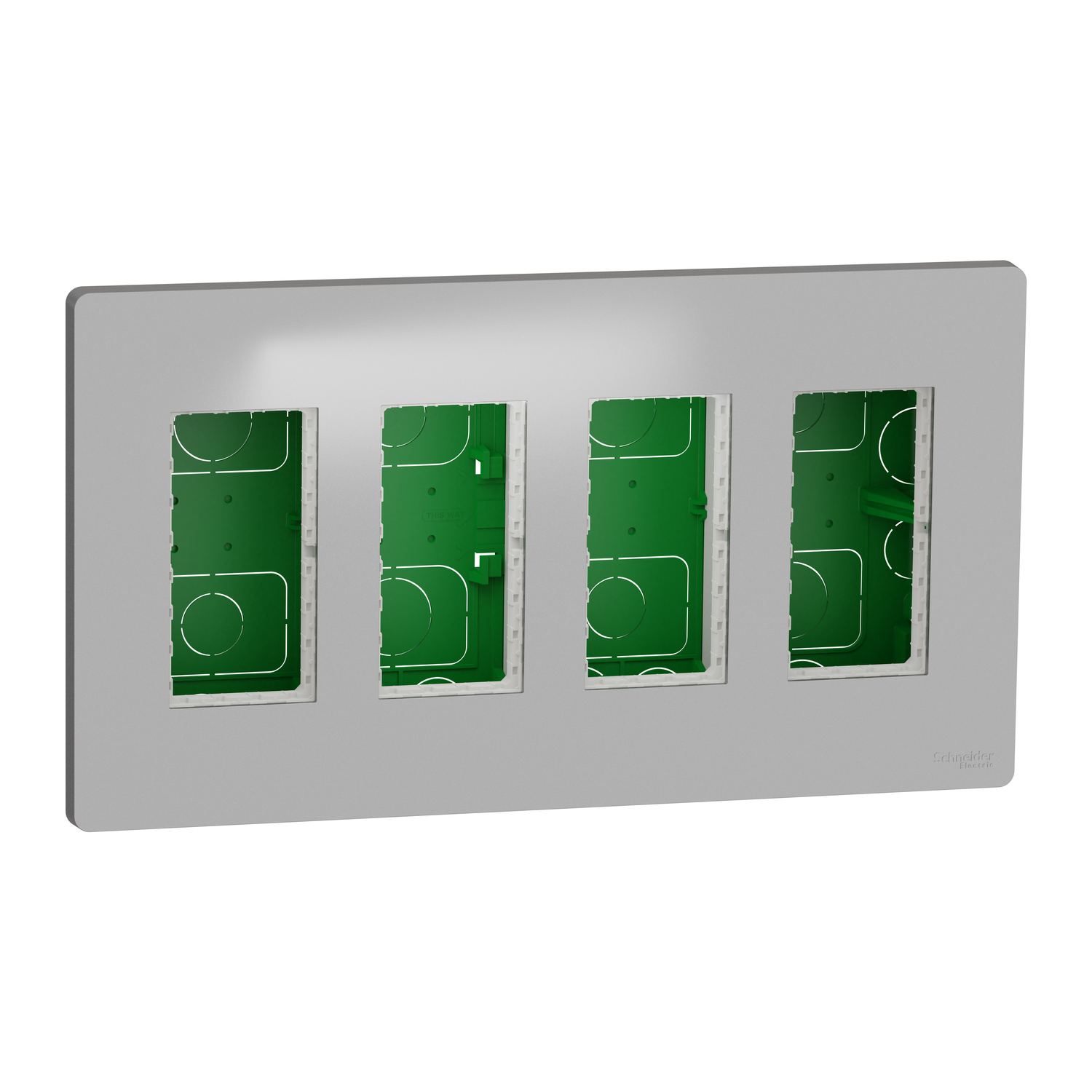 NU174430 Ugradna kutija 4 kolone aluminijum