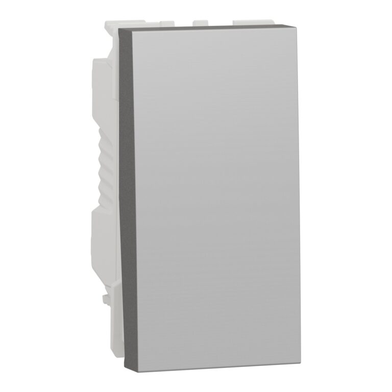 Taster NO/NC 10A 1 modul aluminijum