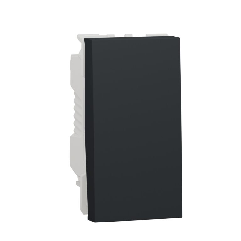 Taster NO/NC 10A 1 modul antracit