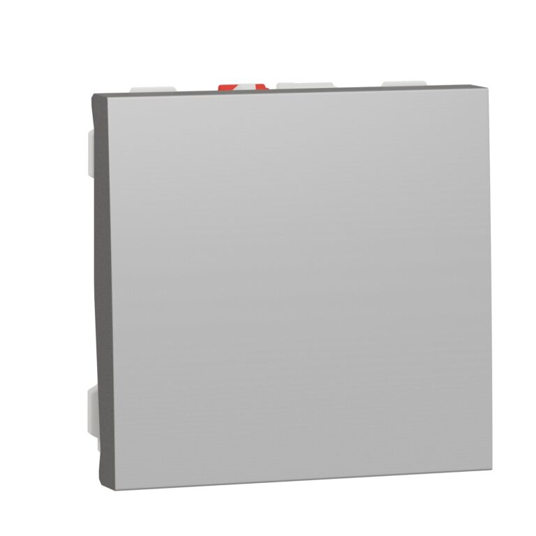 Taster 10A 2 modula aluminijum