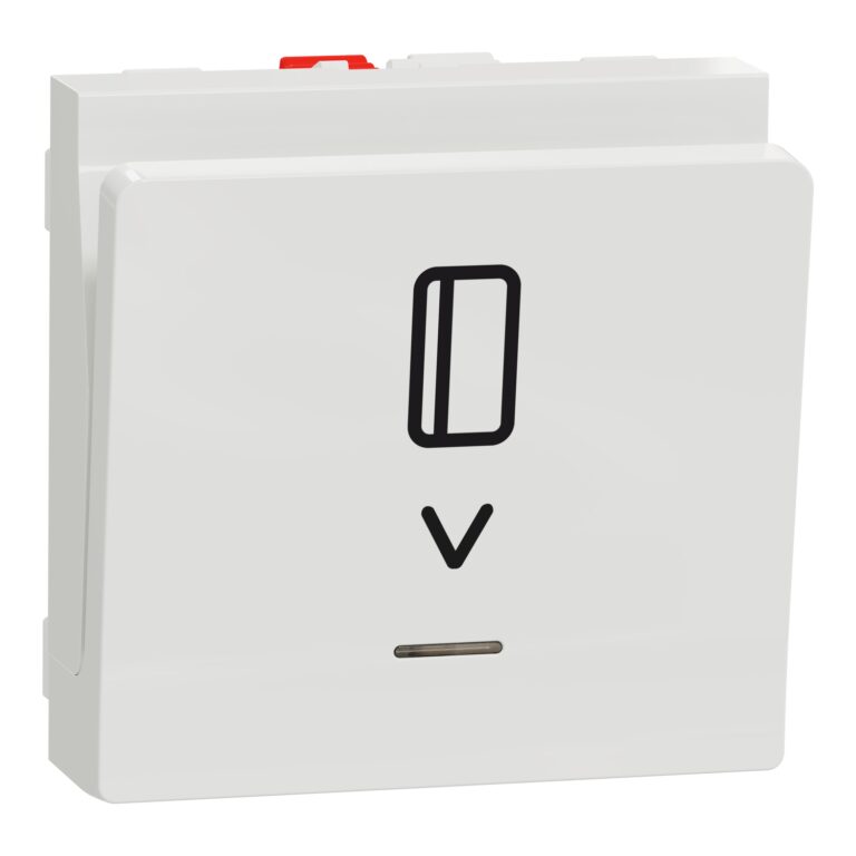 Kartični prekidač NO/NC 10A 2 mod beli