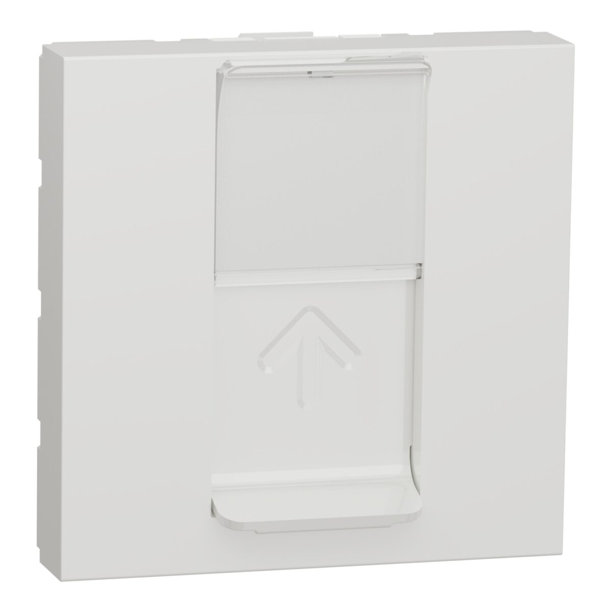Utičnica RJ45 CAT5 UTP 2 modula bela