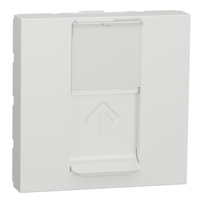 Utičnica RJ45 CAT6 STP 2 modula bela