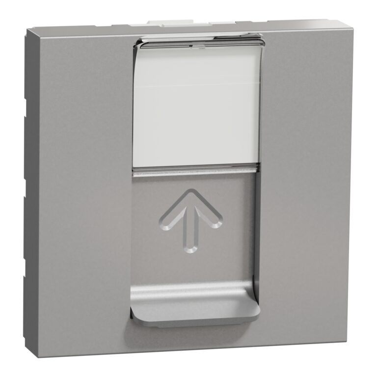 Utičnica RJ45 CAT6 FTP 2 modula alu