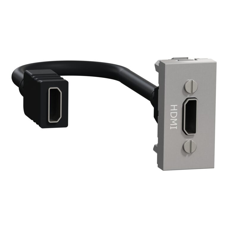 HDMI utičnica 1 modul alu