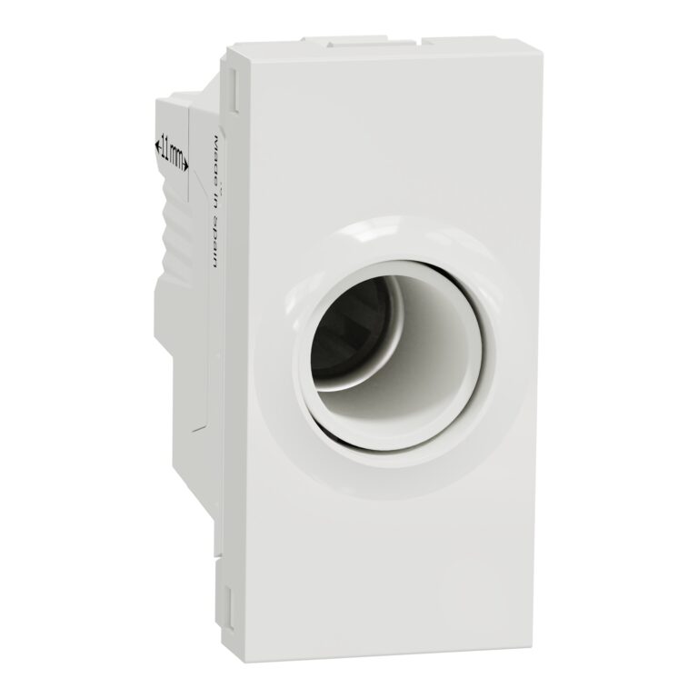 Nosač osigurača 16A 1 modul beli