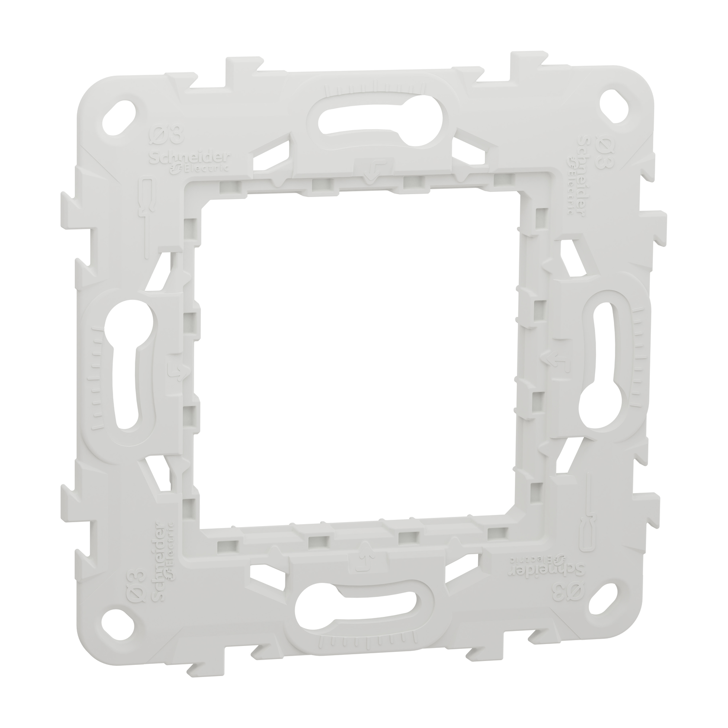 NU7002P Plastični montažni ram 2 modula